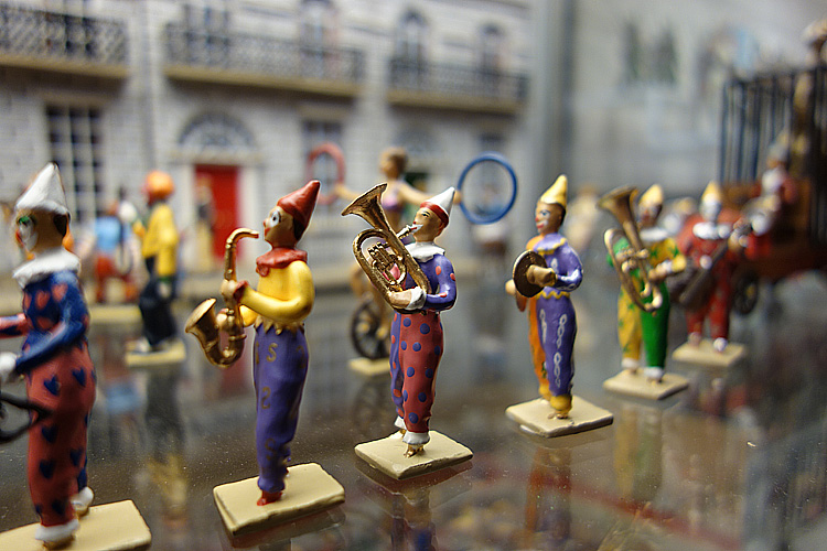 Figurine de plomb - Le cirque est prisé par les collectionneurs © Photogriffon
