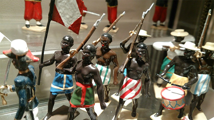 Figurines de plomb - Les Malgaches © Photogriffon
