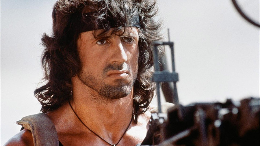 Sylvester Stallone dans son rôle mythique "Rambo" © Photo sous Copyright