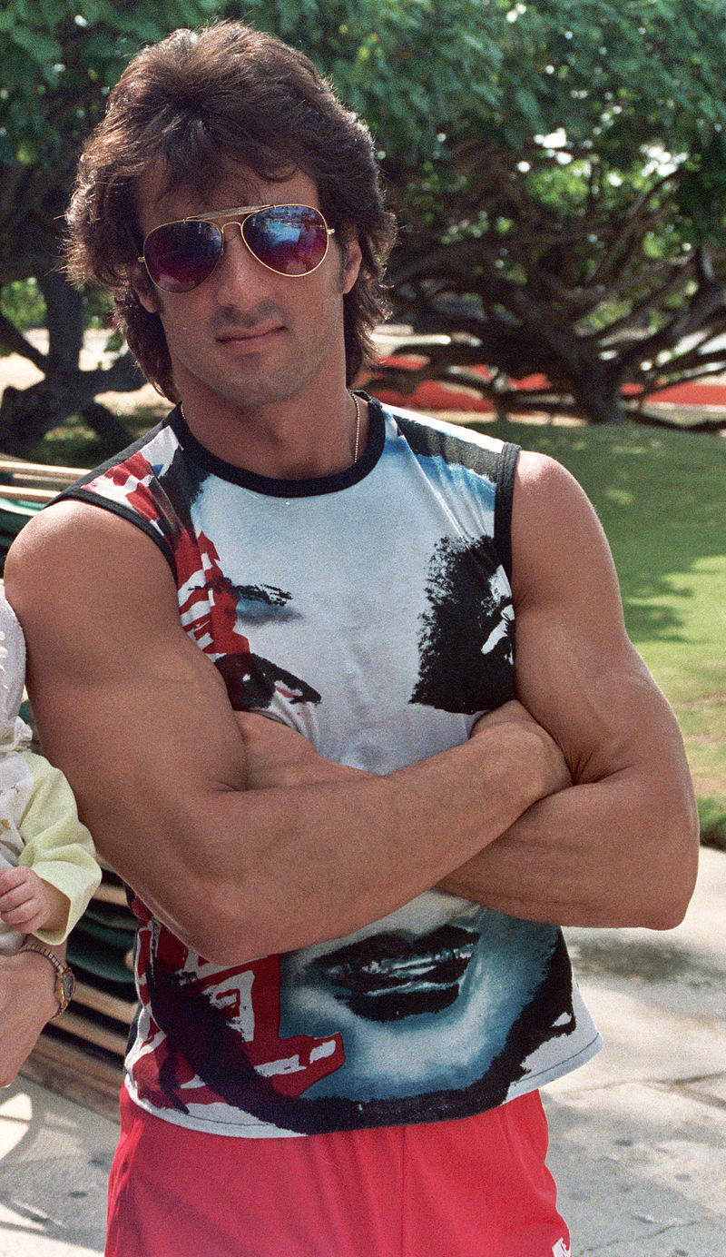 Sylvester Stallone en 1983 © Photo sous copyright