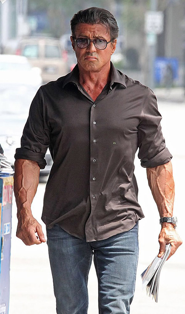 Sylvester Stallone style cool © Photo sous Copyright