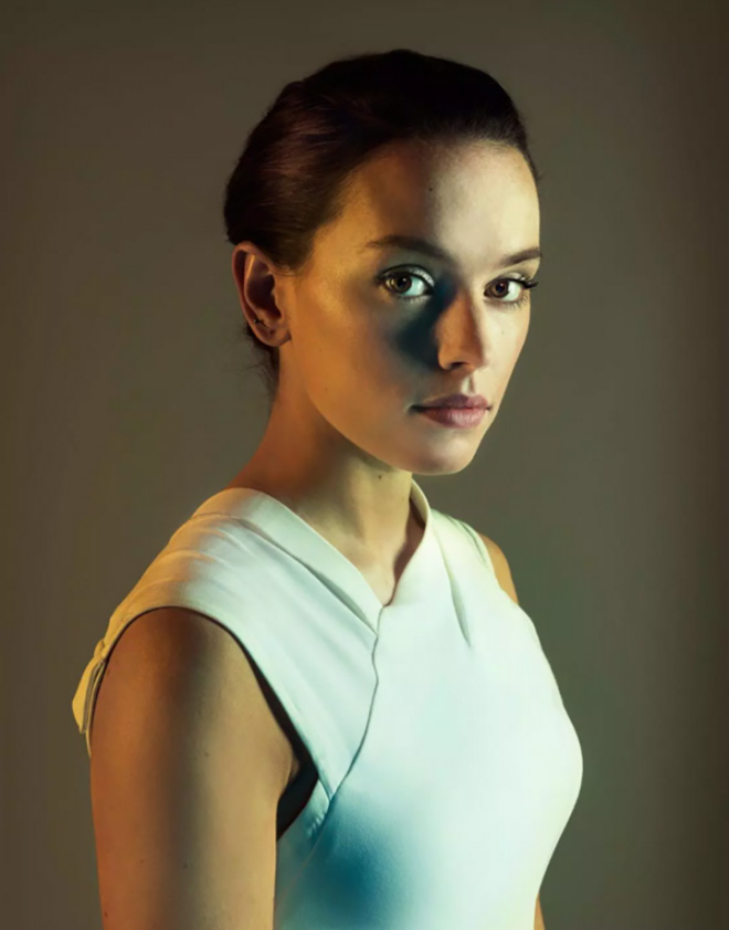 Casting Daisy Ridley for Rey in Star Wars 7 © Photo sous Copyright 