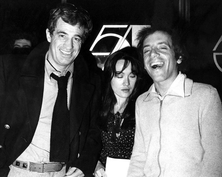 Jean-Paul Belmondo et Steve Rubell au Sstudio 54 à New-York - 1978 © Copyright photo