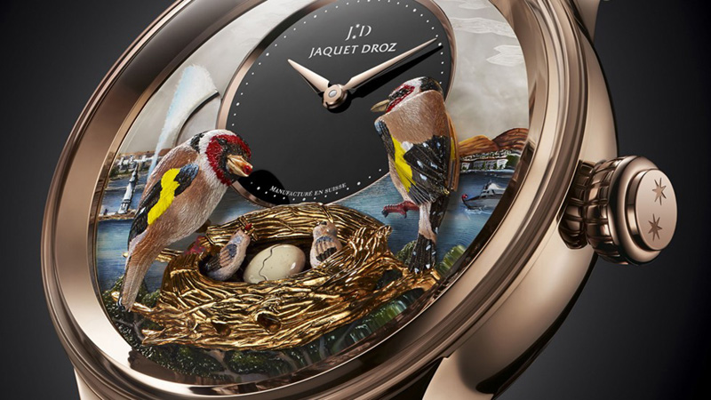 montre de luxeMontre de luxe Jaquet Droz - Bird automate © Photo sous Copyright