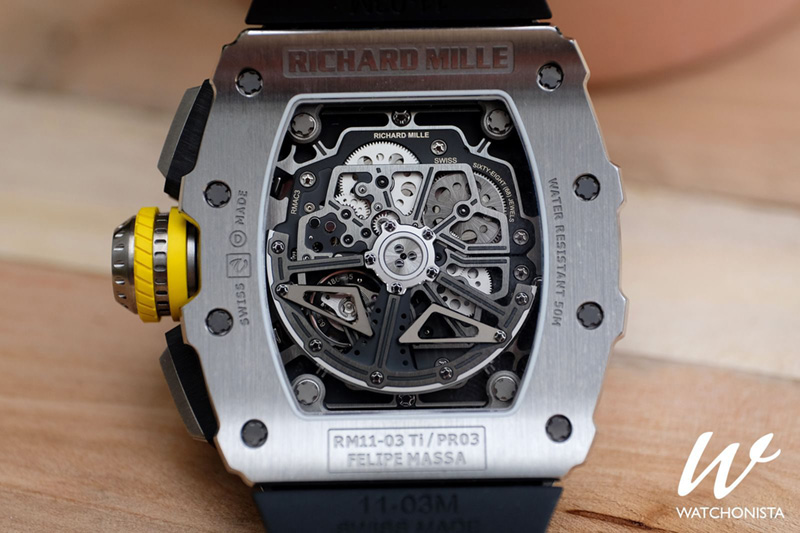 montre de luxeMontre Richard Mille RM 11 03 - Cutomatic chronograph © Photo sous Copyright 
