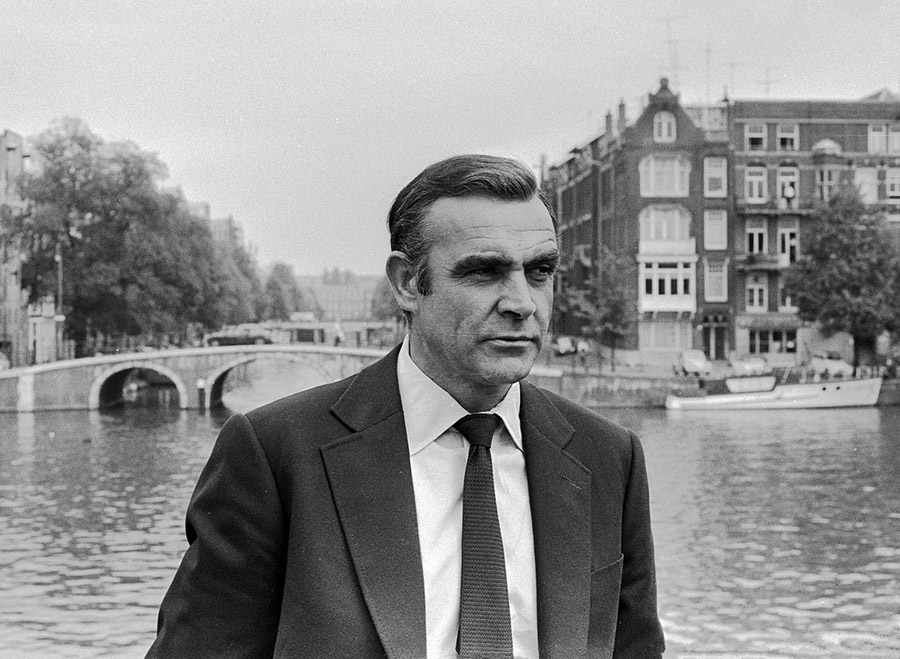 Sean Connery à Amsterdam en 1971 pour le film Les Diamants sont éternels
© Photo sous Copyright
