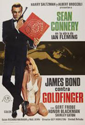 1964 : Goldfinger, réalisé par Guy Hamilton
