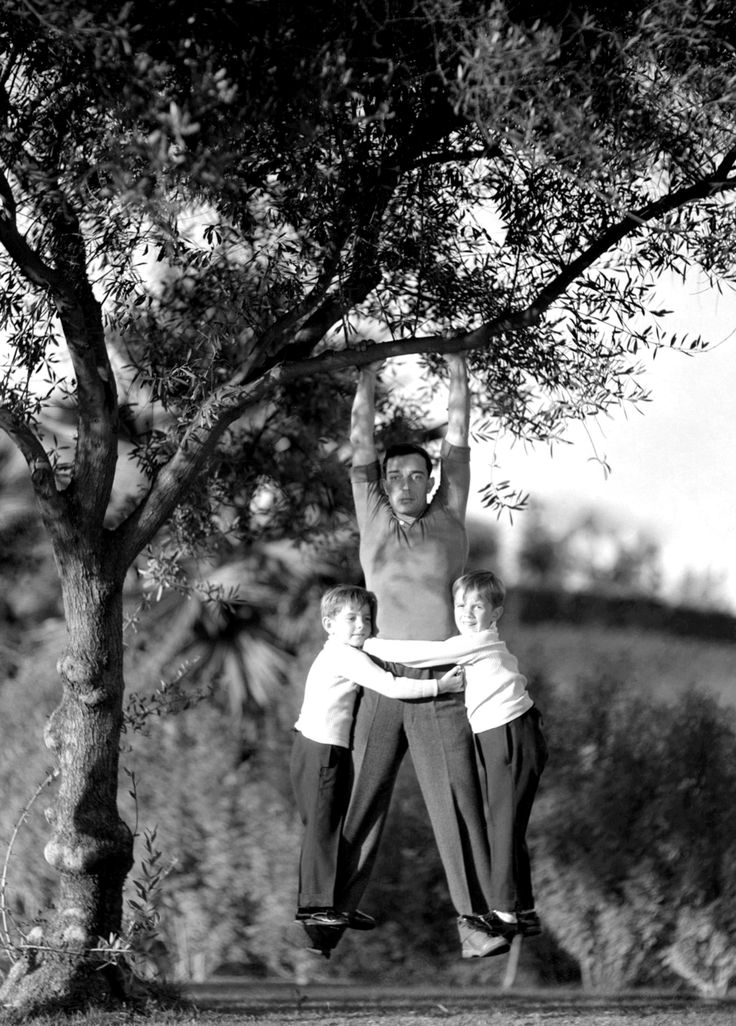 Buster Keaton et ses enfants