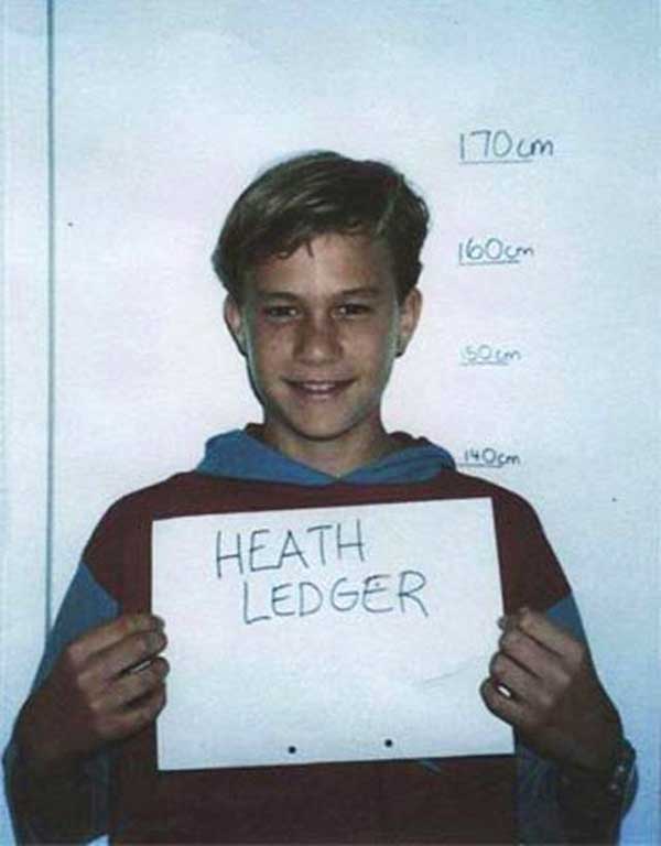 Heath Ledger tout jeune © Photo sous Copyright