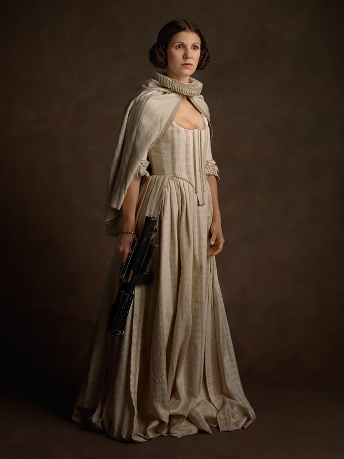 Princesse Leia Organa - Star Wars © Copyright Sacha Goldberger / Lucasfilm