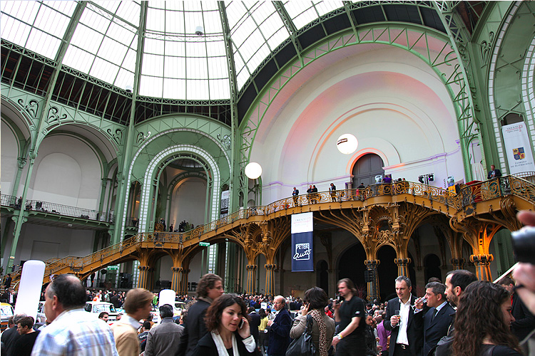 tour auto 2013 - L'intérieur du Grand Palais. © Photogriffon.com