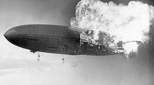 La tragédie du Zeppelin HINDENBURG