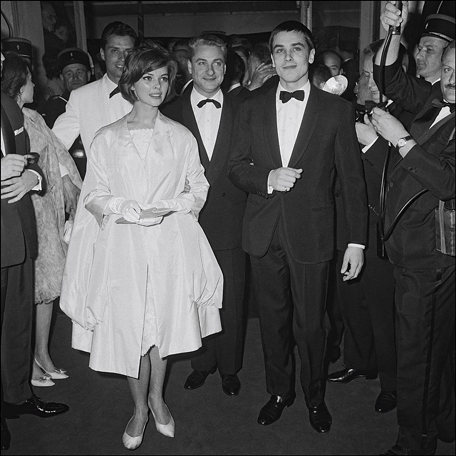 Alain Delon à Cannes - 1961 © Photo sous Copyright