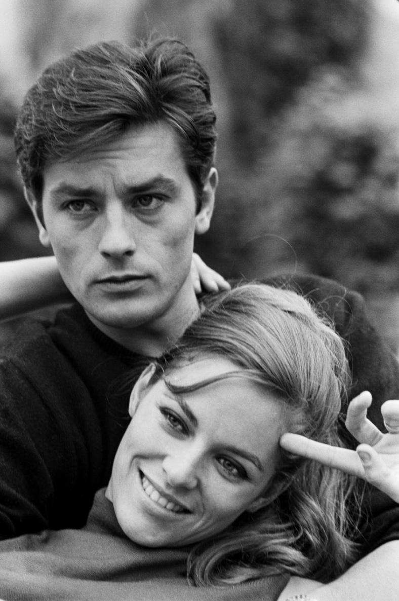Alain Delon et Nathalie Delon - 1965 © Photo sous Copyright
