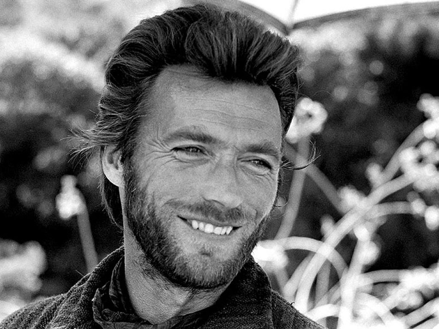 clint eastwood sourire