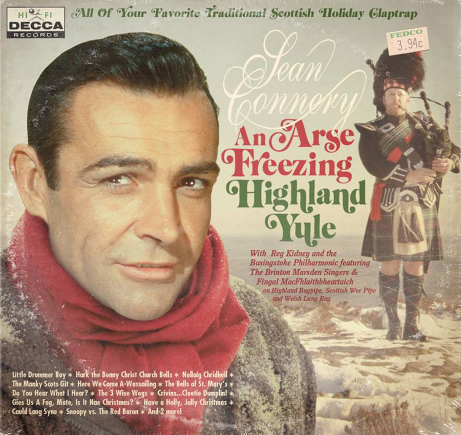 Sean Connery chante pour Noël - An Arse Freezing Highland Yule © Photo sous Copyright
