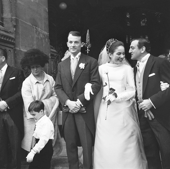 Lino Ventura au mariage de sa fille Mylène Ventura
© Photo copyright 